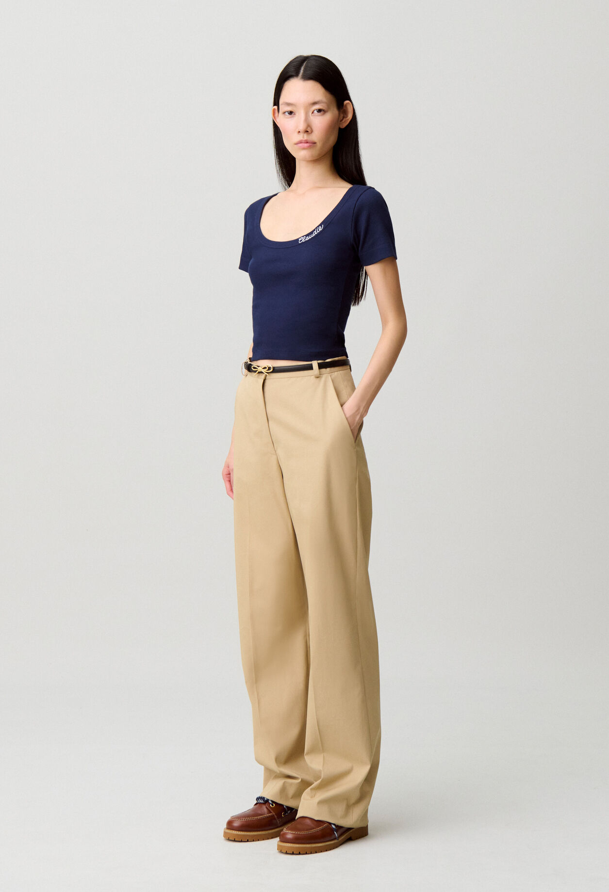 T-Shirt coton brodé