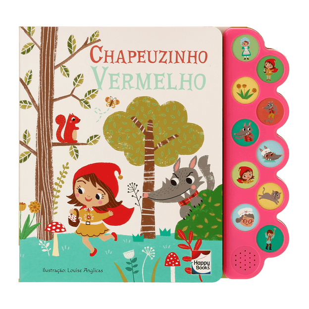 ENCANTADAS SONOROS: CHAPEUZINHO VERMELHO LIVRO INFANTIL