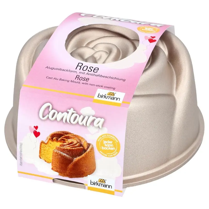 Gugelhupfform Contoura Rose