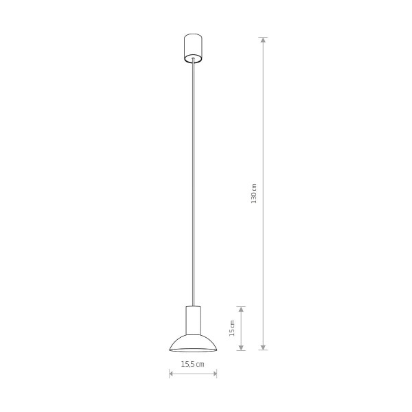Lampa wisząca czarna HERMANOS 1xGU10x10W Nowodvorski