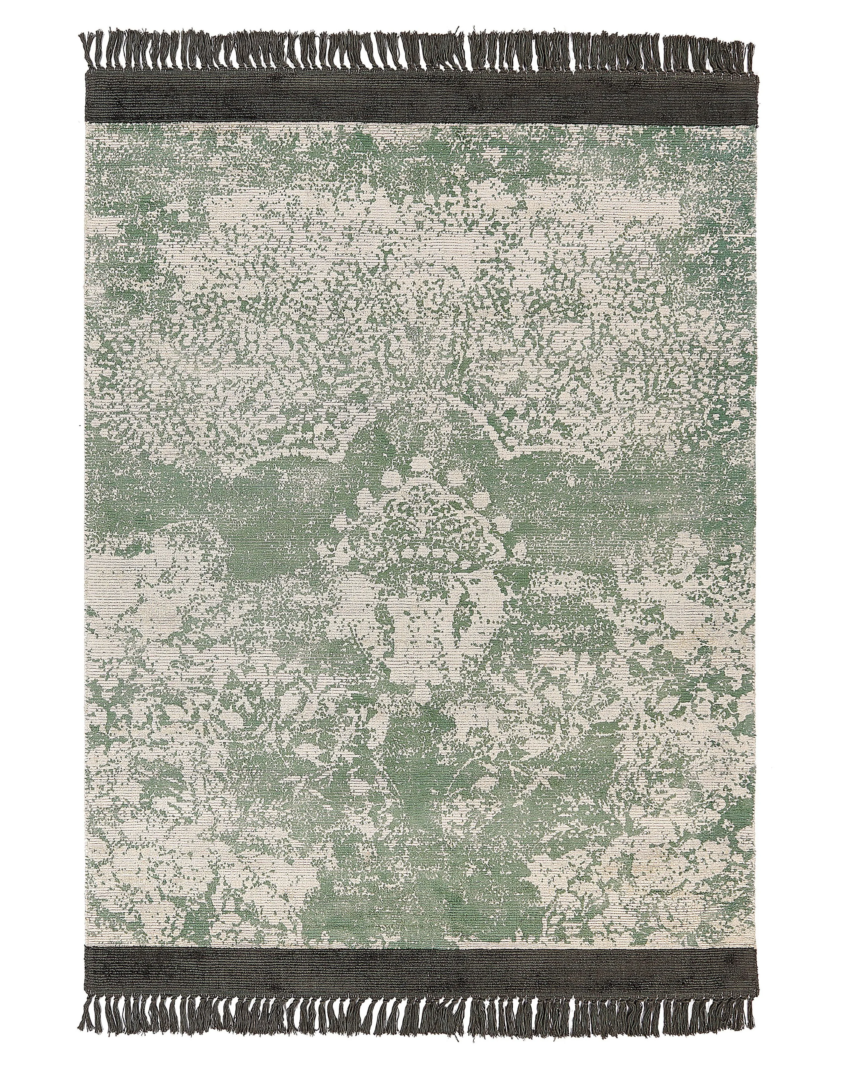 Rug AKARSU Green 140 x 200 cm Viscose