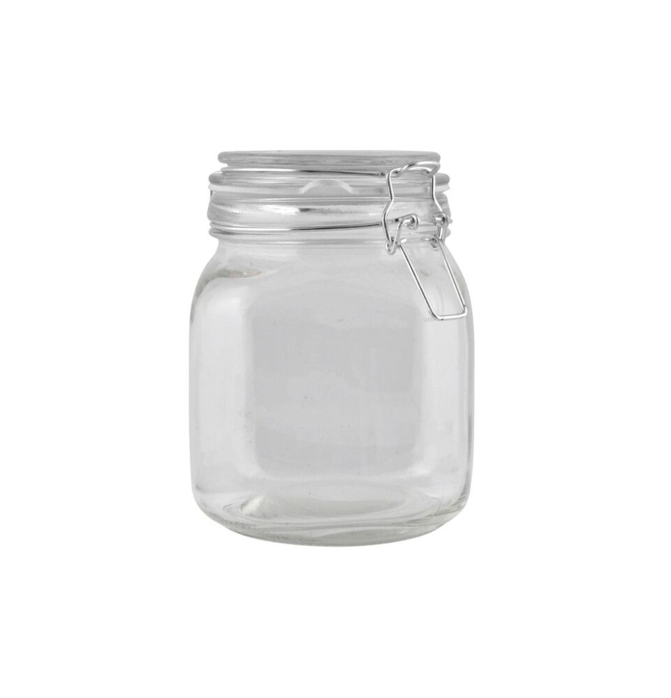 SYLTEGLASS FIRKANTET 1L
