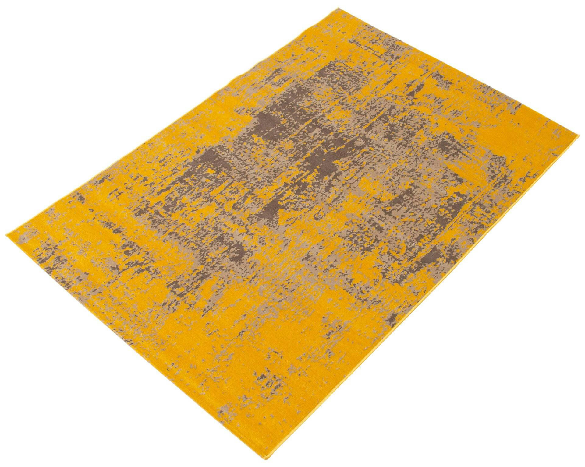 ECARPET Charlotte Indoor Area Rug, Yellow, Assorted Sizes
