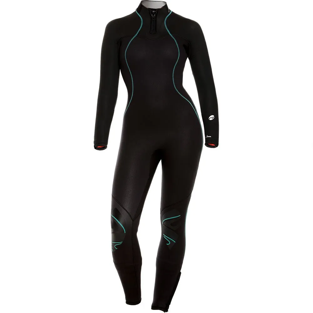 Bare Nixie Ultra 3/2 mm woman diving wetsuit