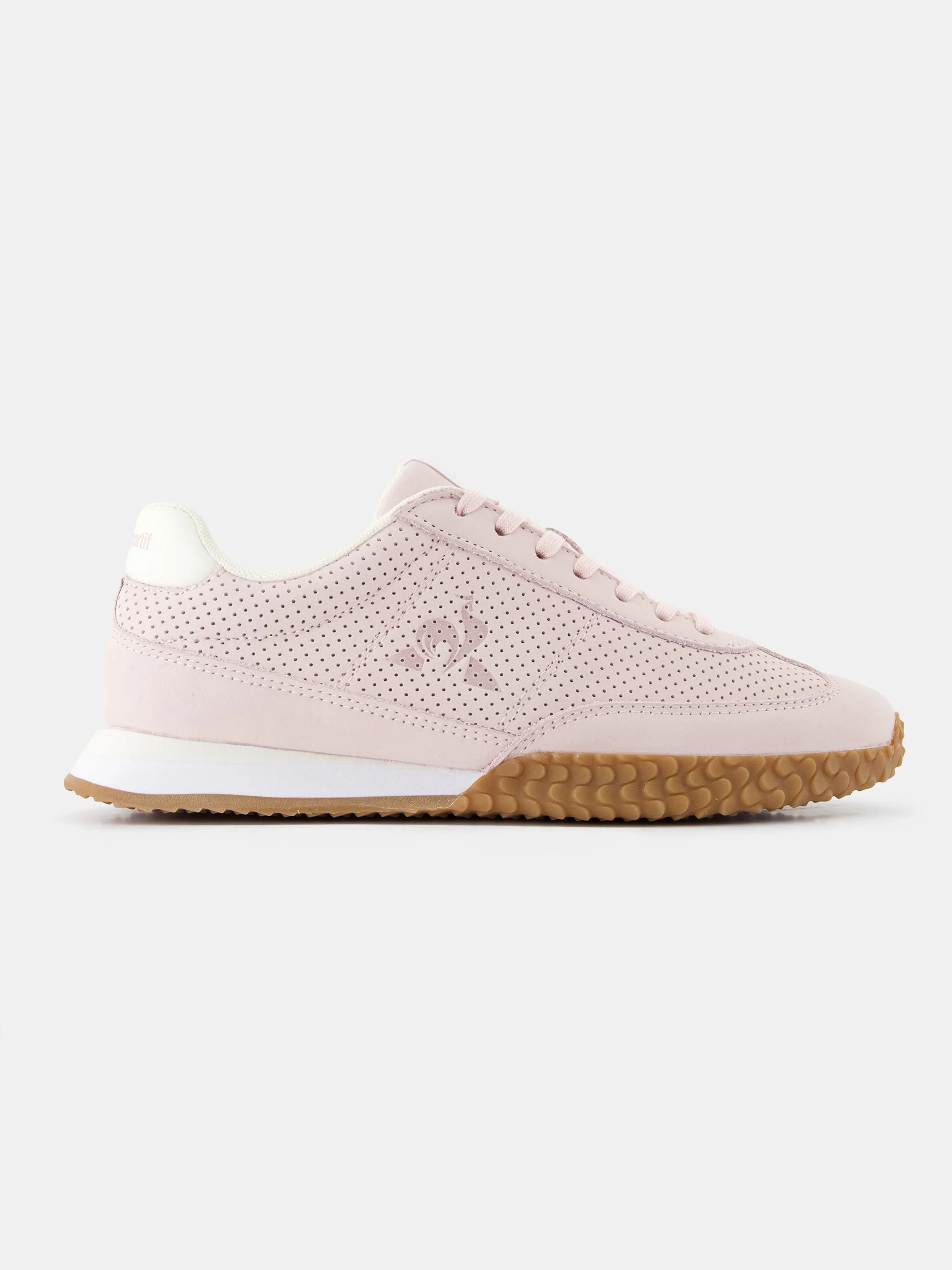 Sneakers rétro-running en nubuck et détails suede Veloce