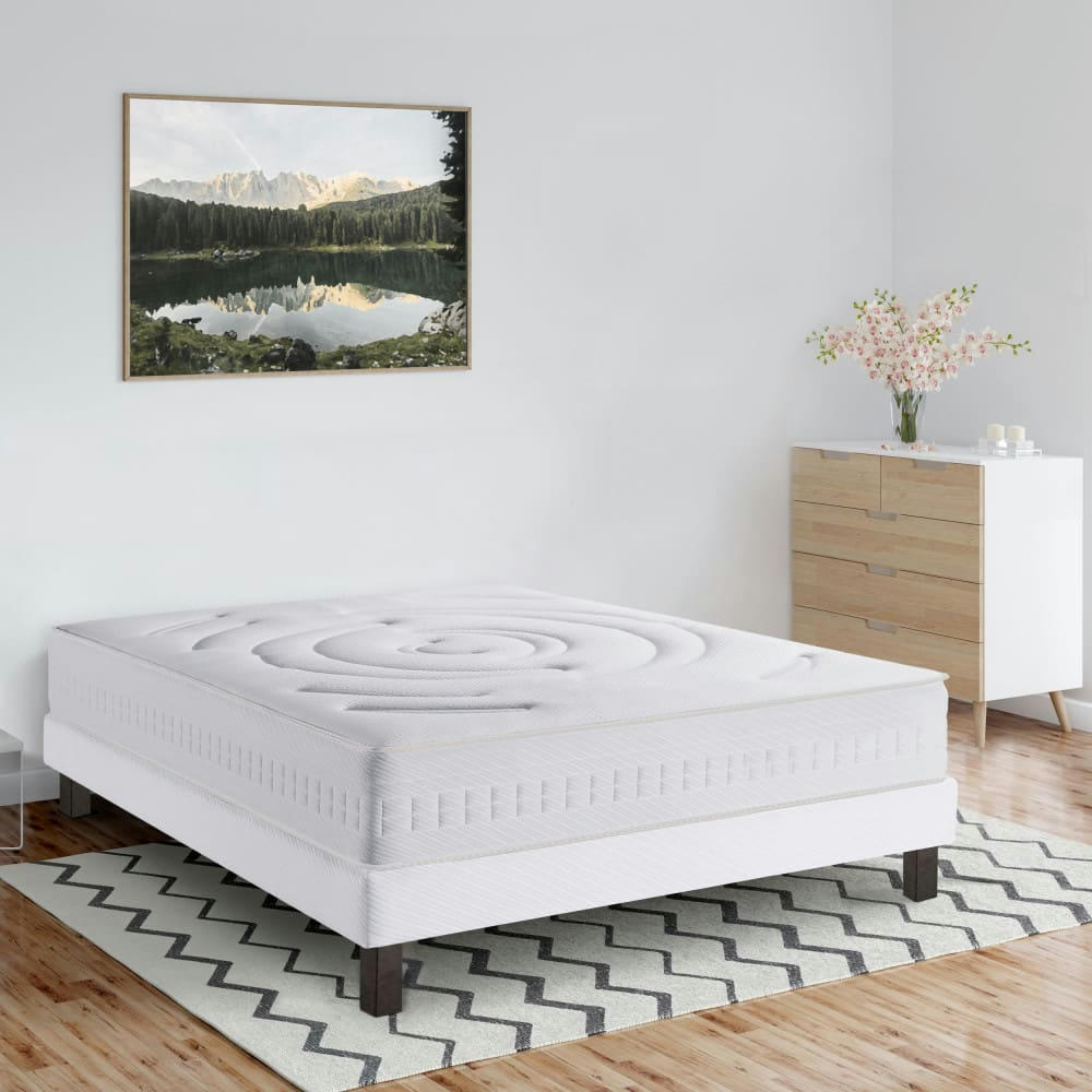INFLUENCE-R - Matelas 100% ressorts et latex, accueil enveloppant 140x190 cm