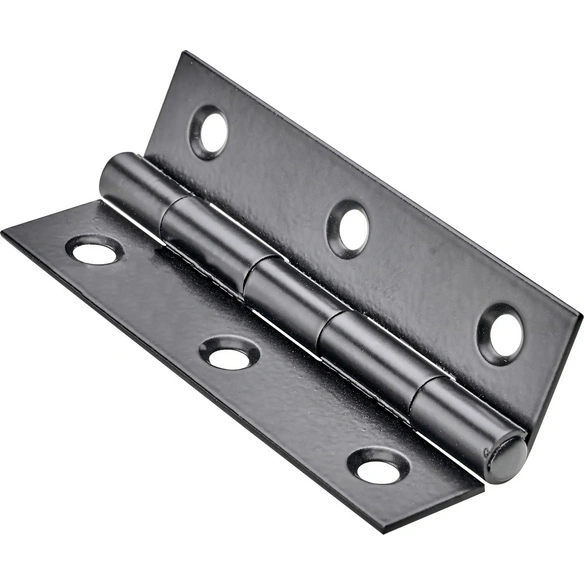 Scharnier, 70x40 mm, Stahl, schwarz