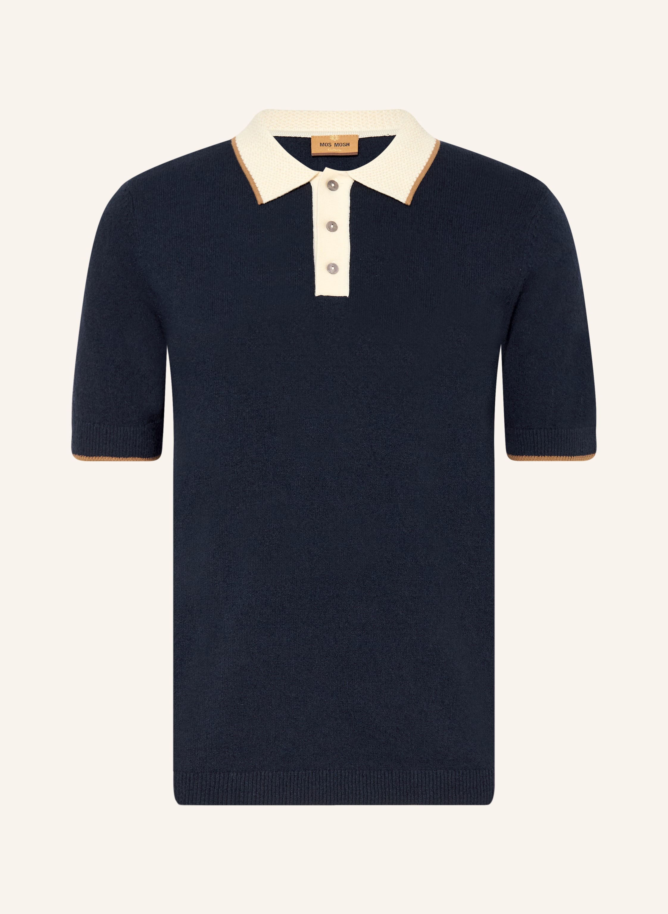 MOS MOSH Gallery Strick-Poloshirt MMGFRANCESCO Regular Fit