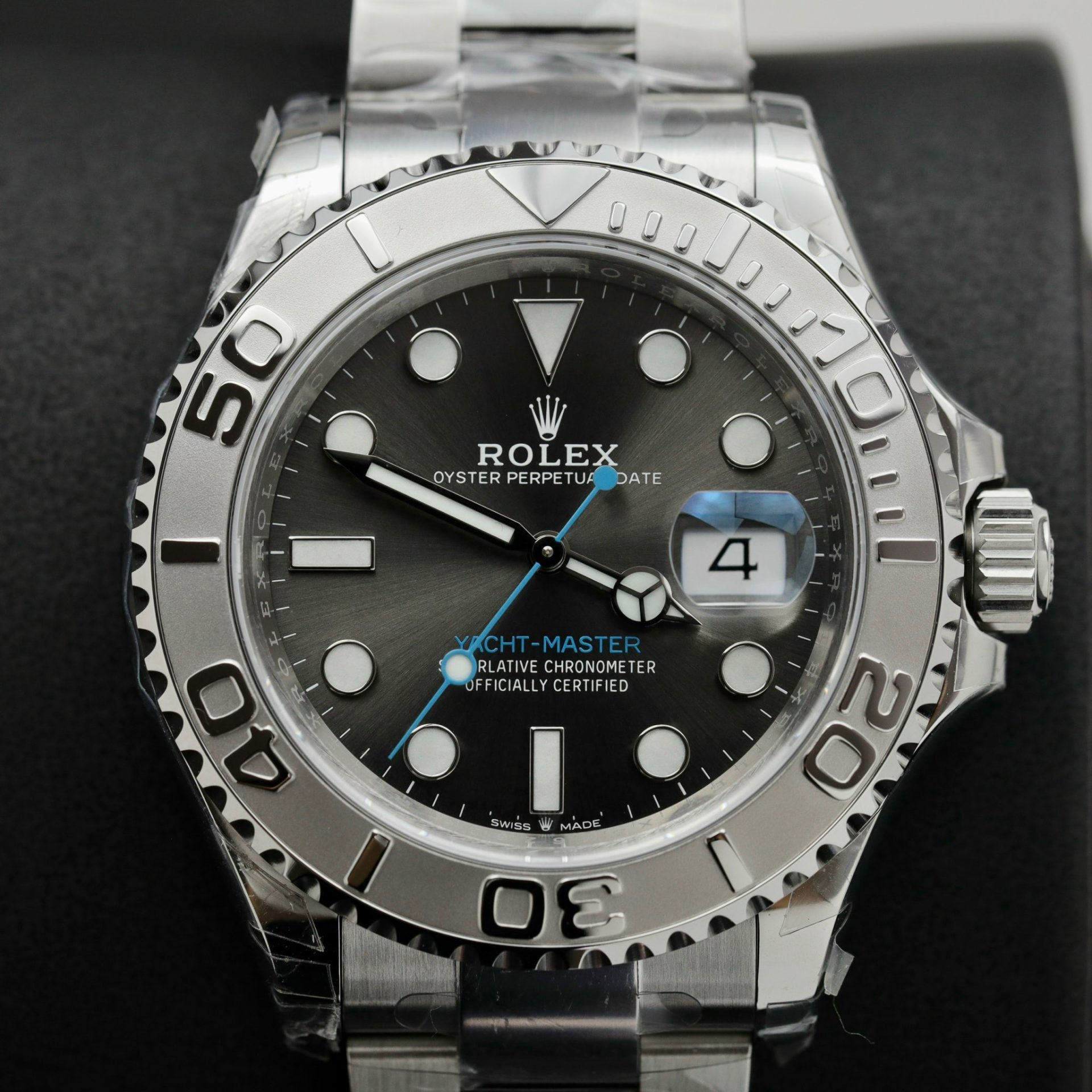 Rolex Yacht-Master 126622 904L Steel Grey Dial 40mm Oyster Super Clone