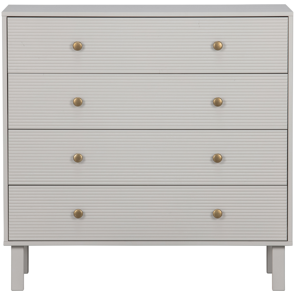 WOOOD ladenkast Madu - Grenen - Wolkengrijs - 91x94x52