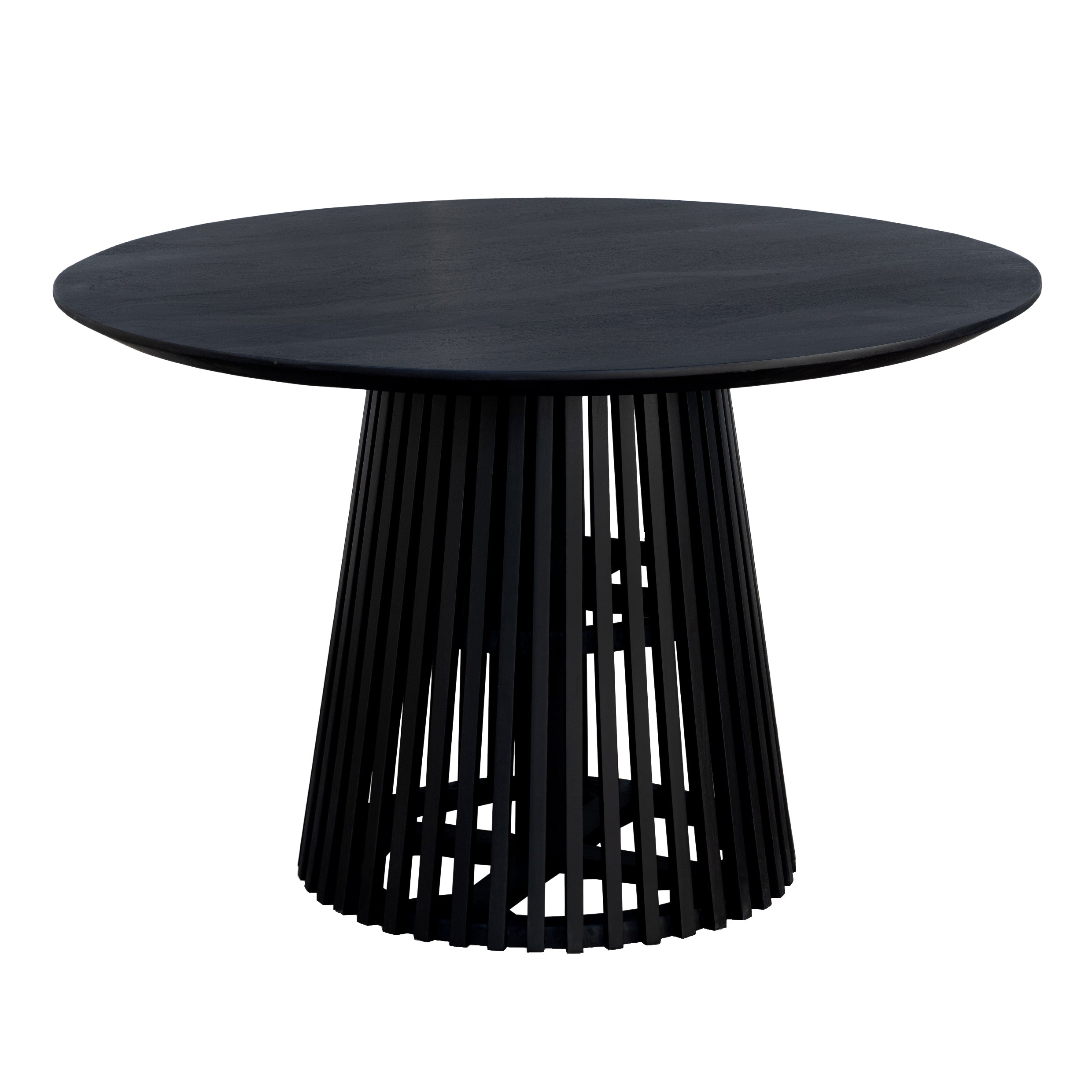 Lewis & Loft Eettafel Levi – Rond – Ø120 cm – Zwart