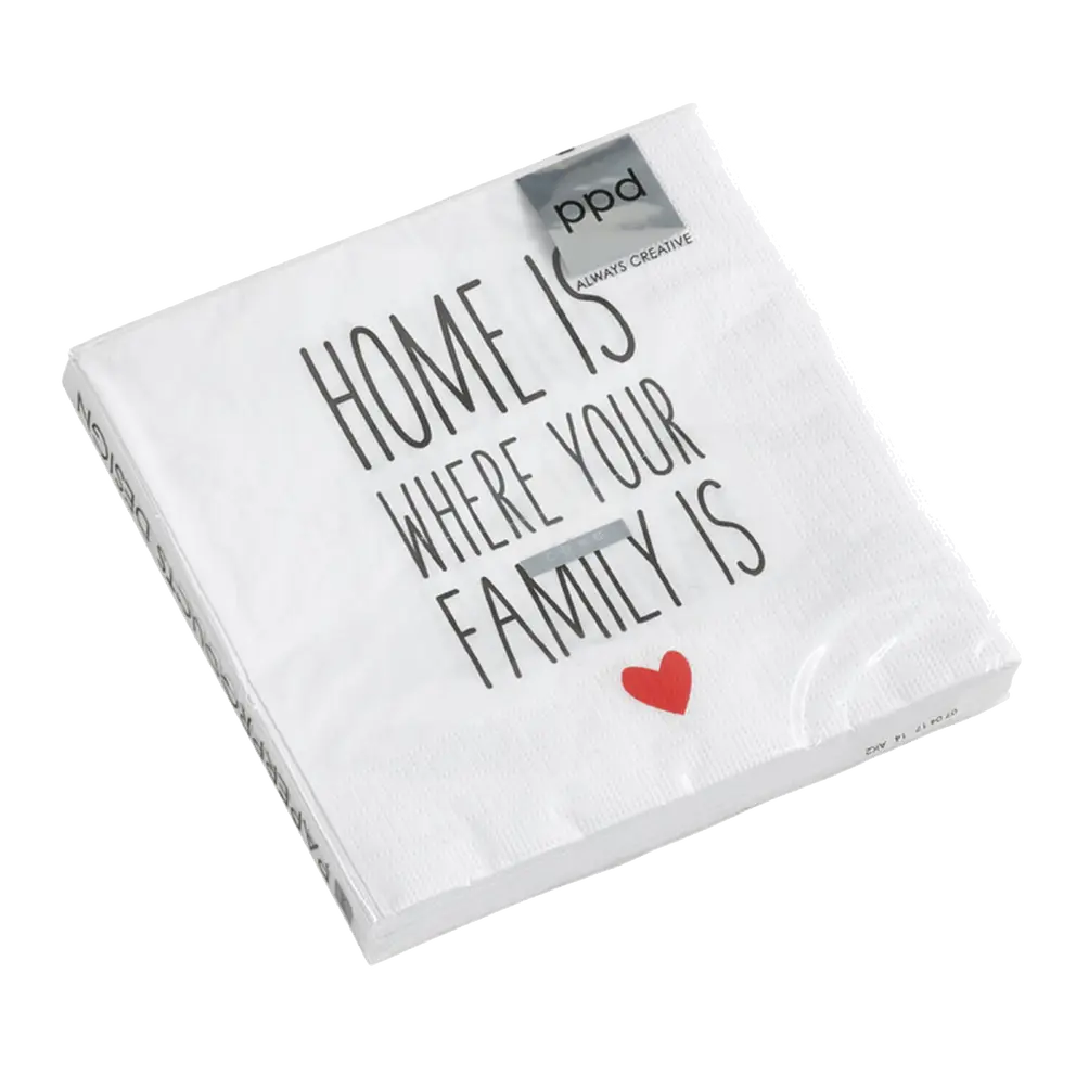 Papierserviette 20er-Set Your Family