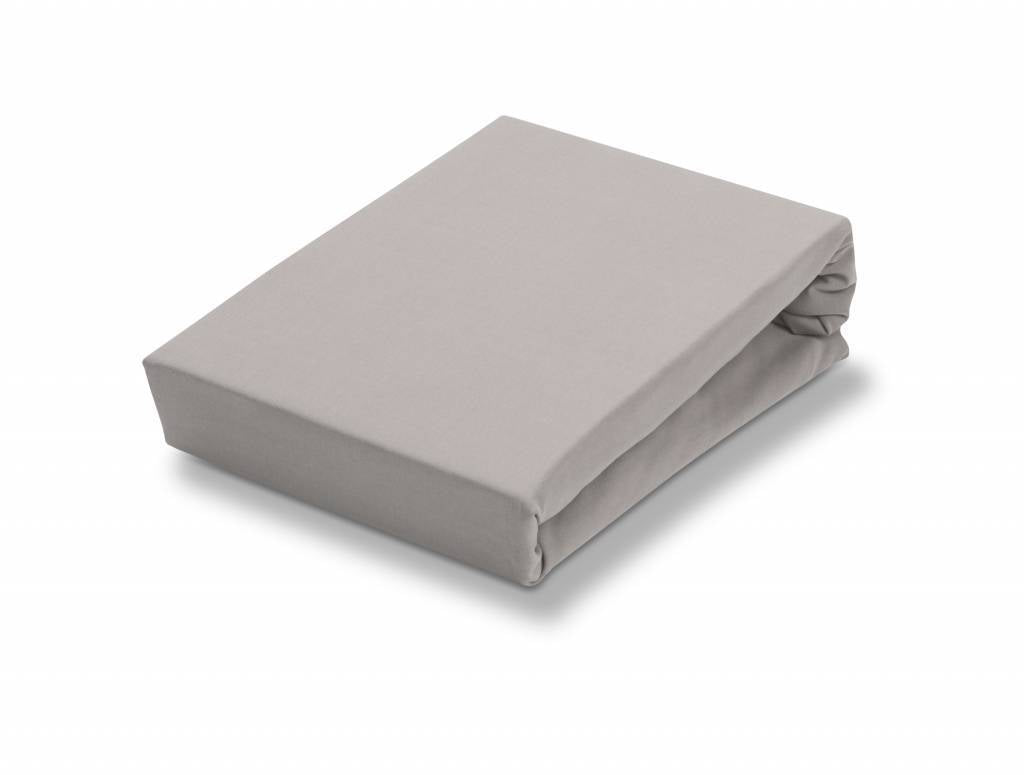 Jersey Supreme Hoeslaken Cool Grey   140-160 x 200-220 cm   Grijs