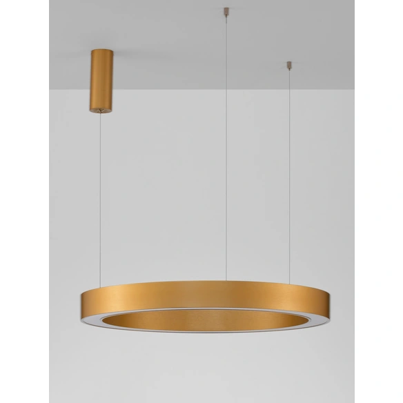 Pendelleuchte »Morbido «, LED, 59 W, Höhe: 200 cm, goldfarben