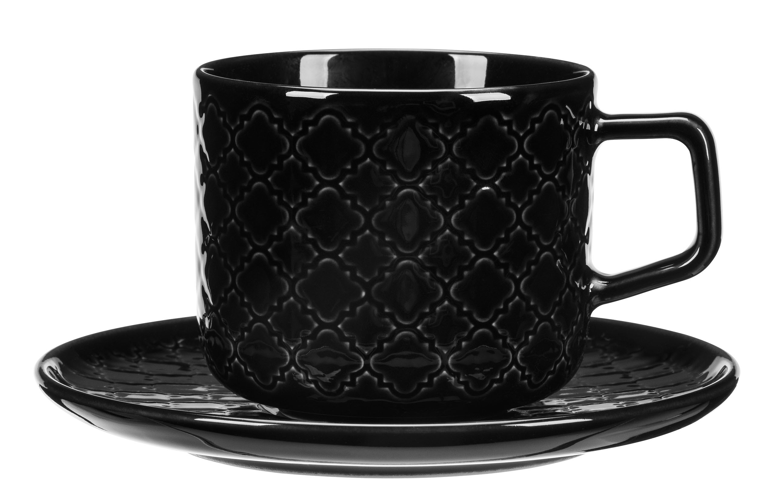 Filiżanka 250 ml Marrakesz czarny LB86 (K8)