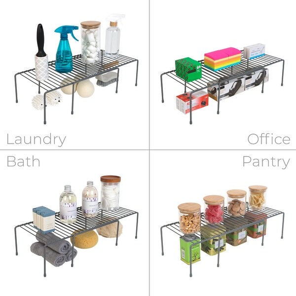 Smart Design Expandable Storage Rack - 16 x 32.5