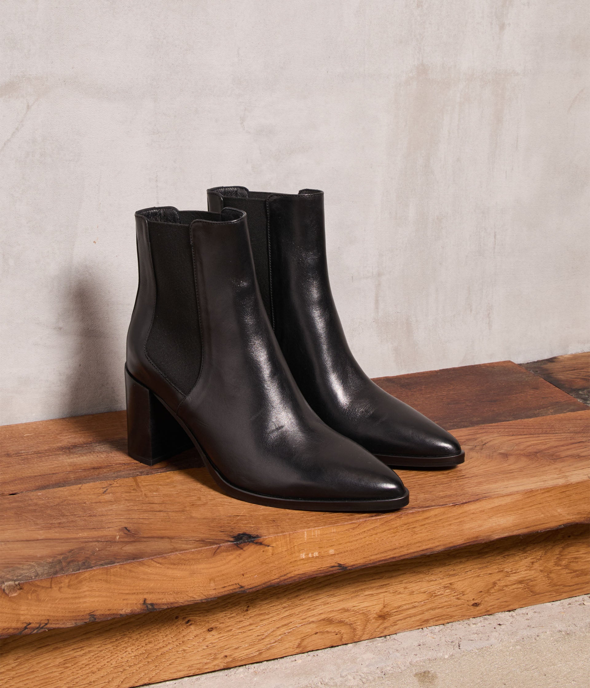 Chelsea boots noires Ludivine