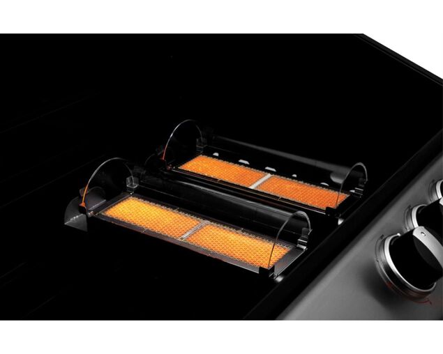 Radiant Quartz Technology (RQT) Burner with Quartz Dome