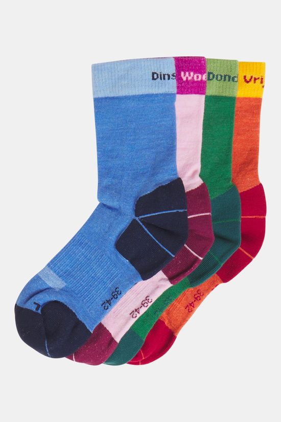 Alpaca socks Nijmegen Merino Hiking 4-Pack Wandelsok