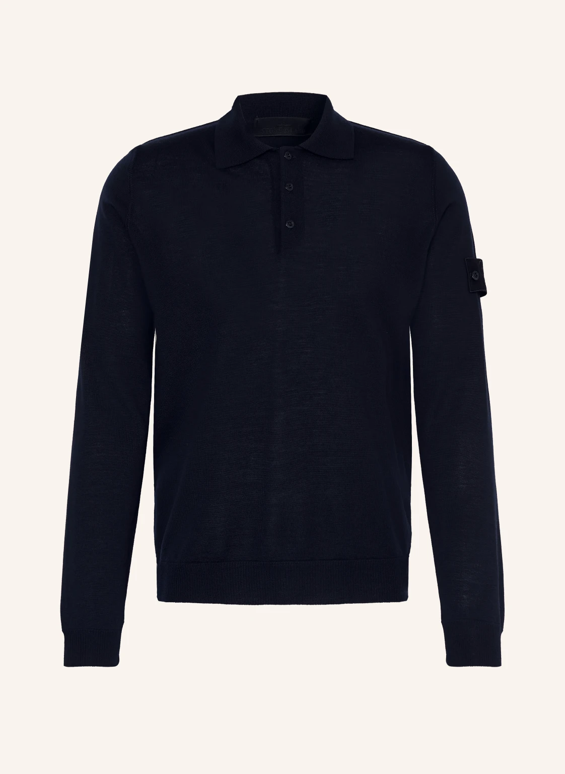STONE ISLAND Strick-Poloshirt GHOST