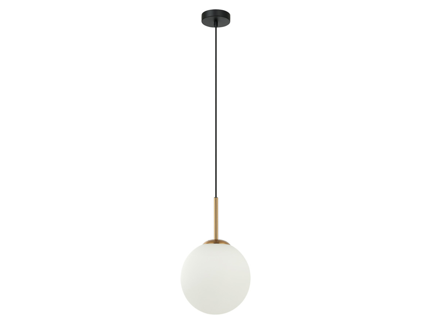Lampa wisząca Deore stalowa złota