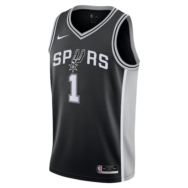 Victor Wembanyama San Antonio Spurs Nike Youth Swingman Jersey - Icon Edition - Black