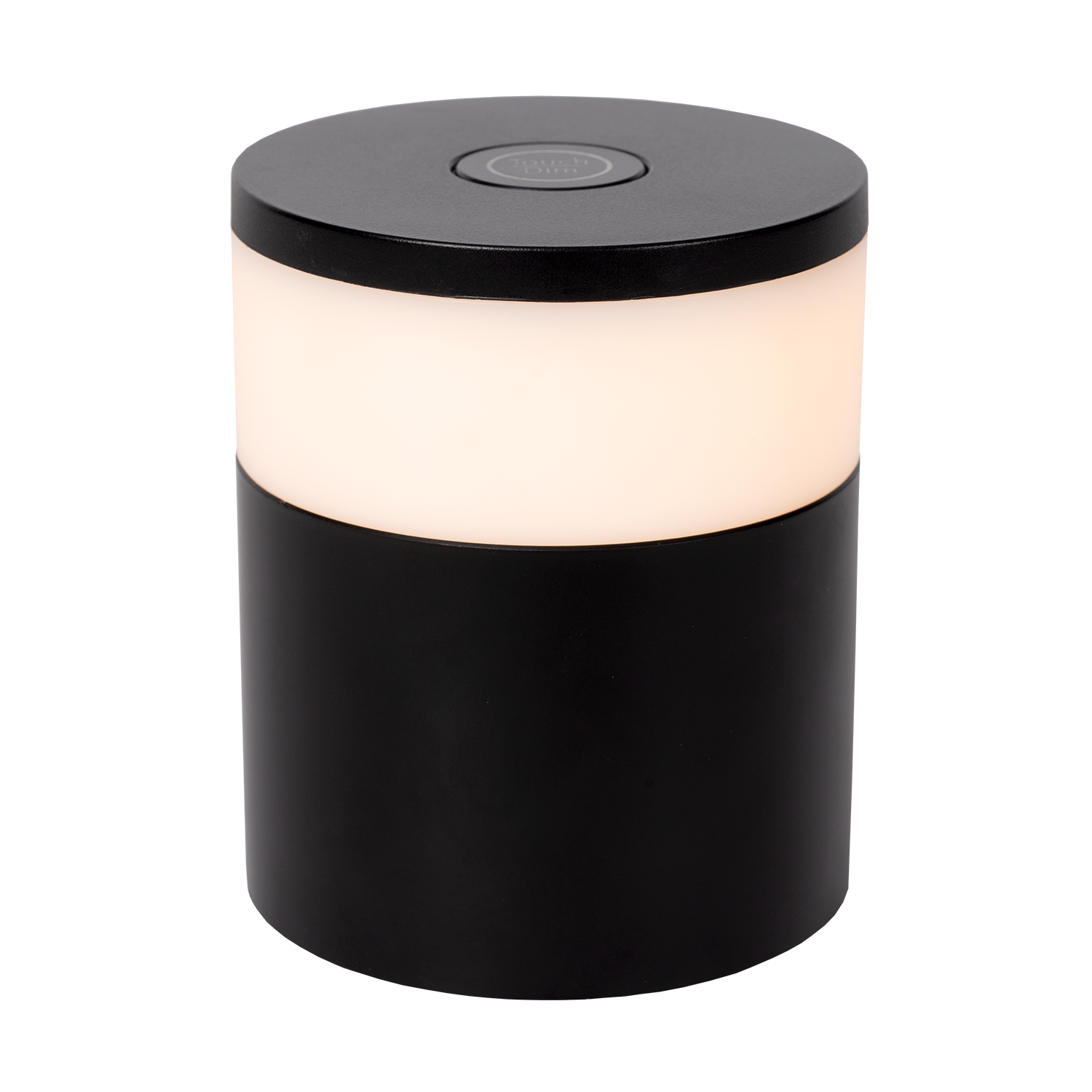 Atmooz Utah Tafellamp – Ø7 cm – Zwart – 10 cm Hoog – Oplaadbaar – LED