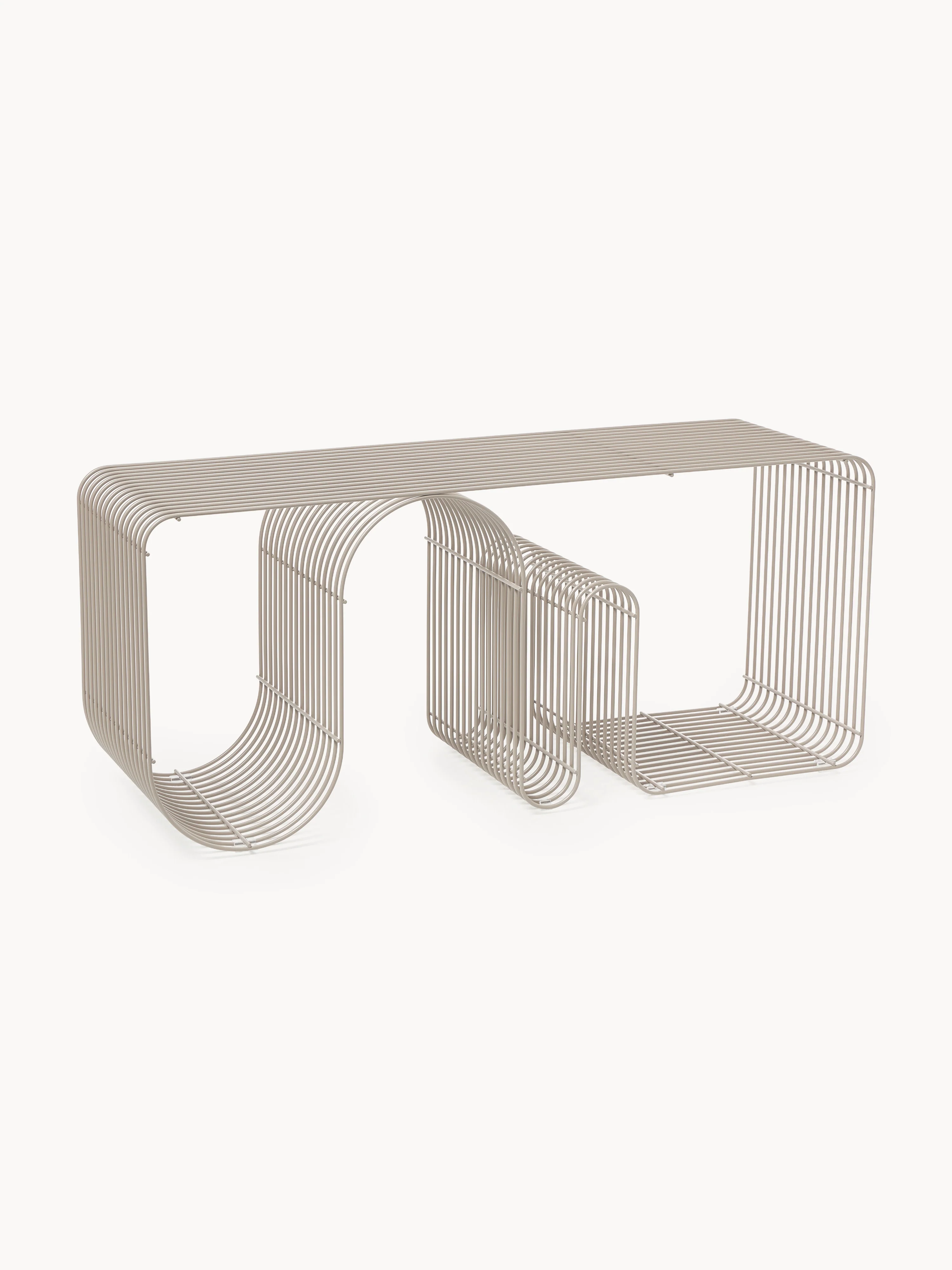 Metall-Sitzbank Curva