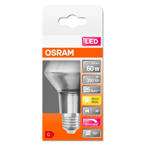 LED-Lampe »LED SUPERSTAR R63«, 5,9 W, 240 V