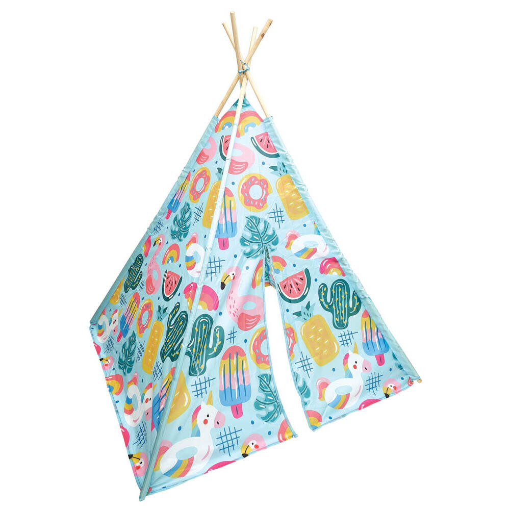 Tipi d&rsquo;extérieur motif tropical summer