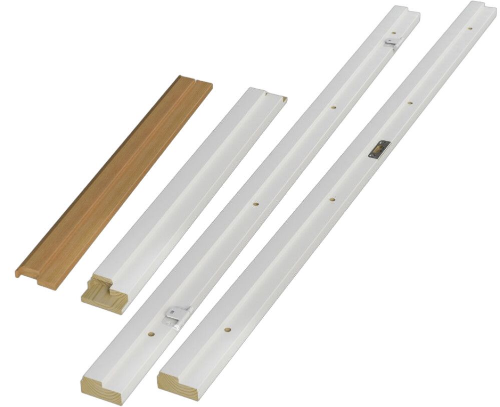 KARM 70X200 HVITMALT 93MM MED NOTSPOR