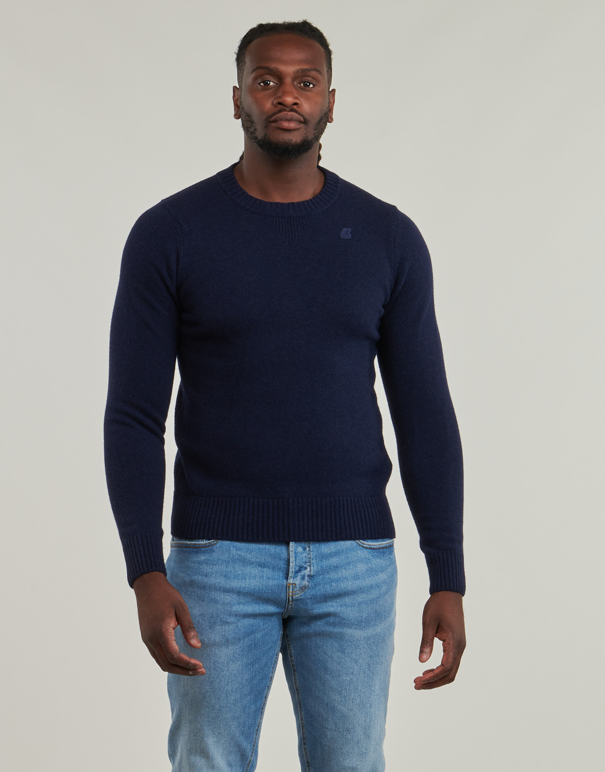 K-Way - SEBASTIEN LAMBSWOOL - Marine