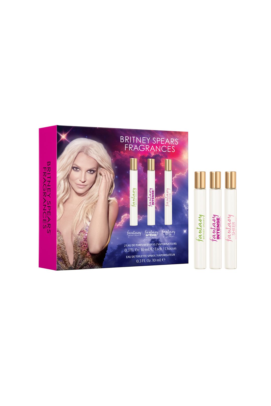 Britney Spears Fantasy x 3 10ml Gift Set