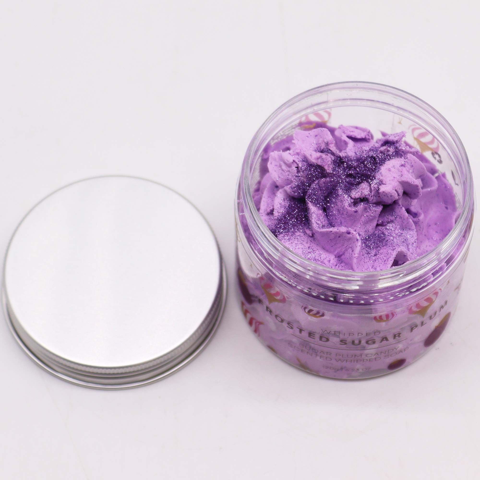 KDMD Frosted Sugar Plum Whipped Soap 120g