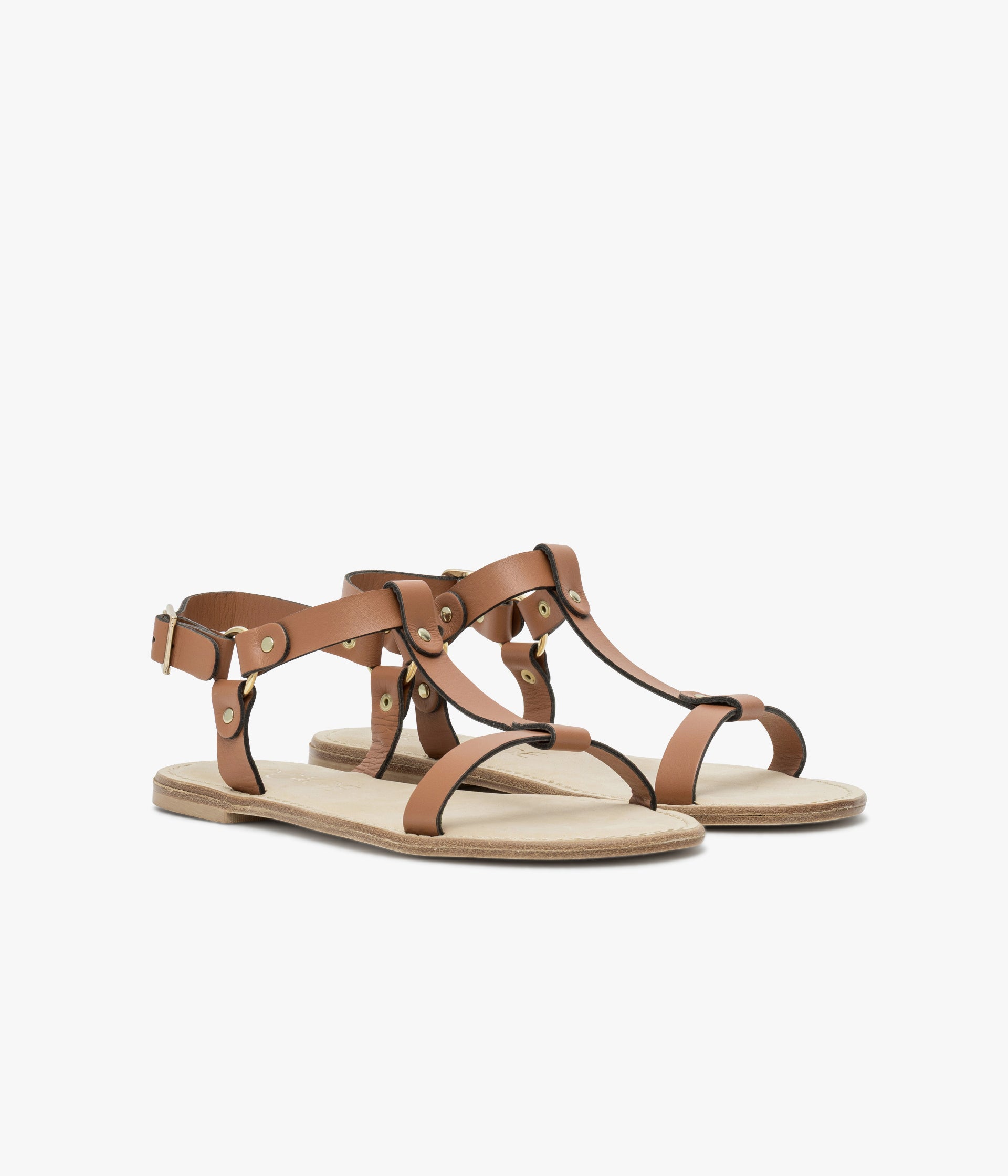 Sandale Grazia cognac