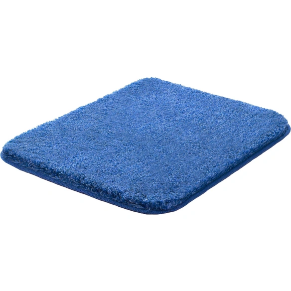Badematte »Melange«, BxL: 50 x 60 cm, blau, aus 100% Polyacryl