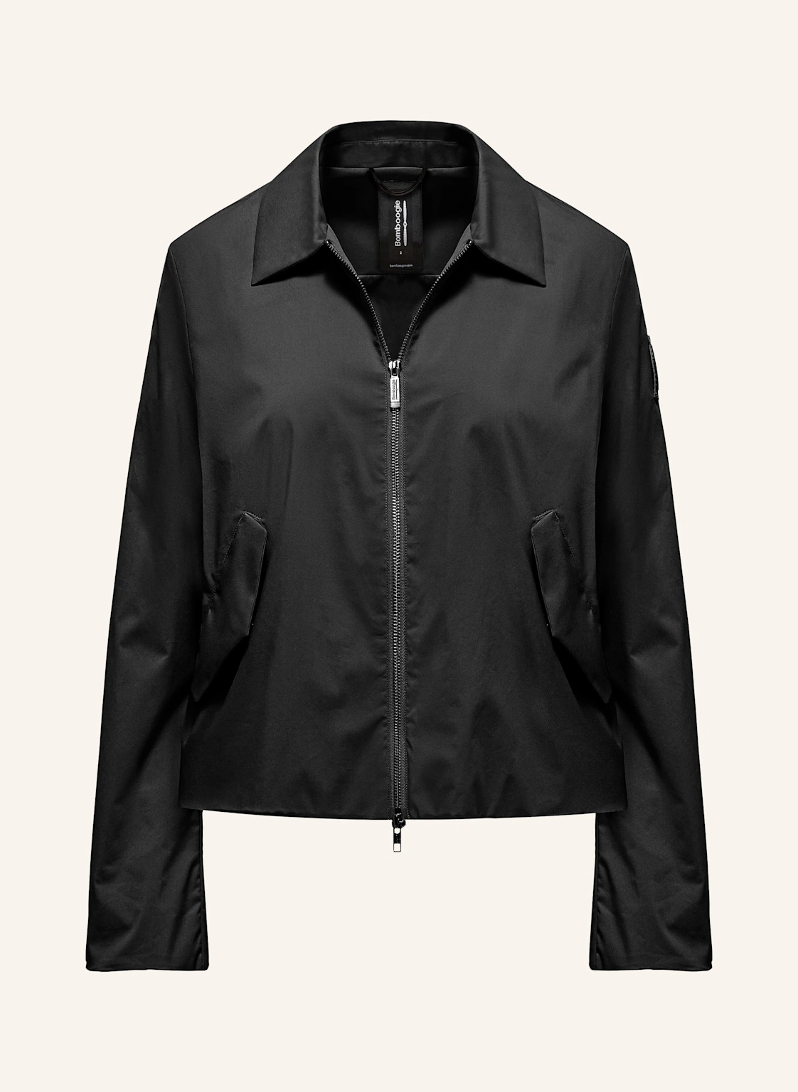 BOMBOOGIE Jacke mit Kragen und Reißverschluss