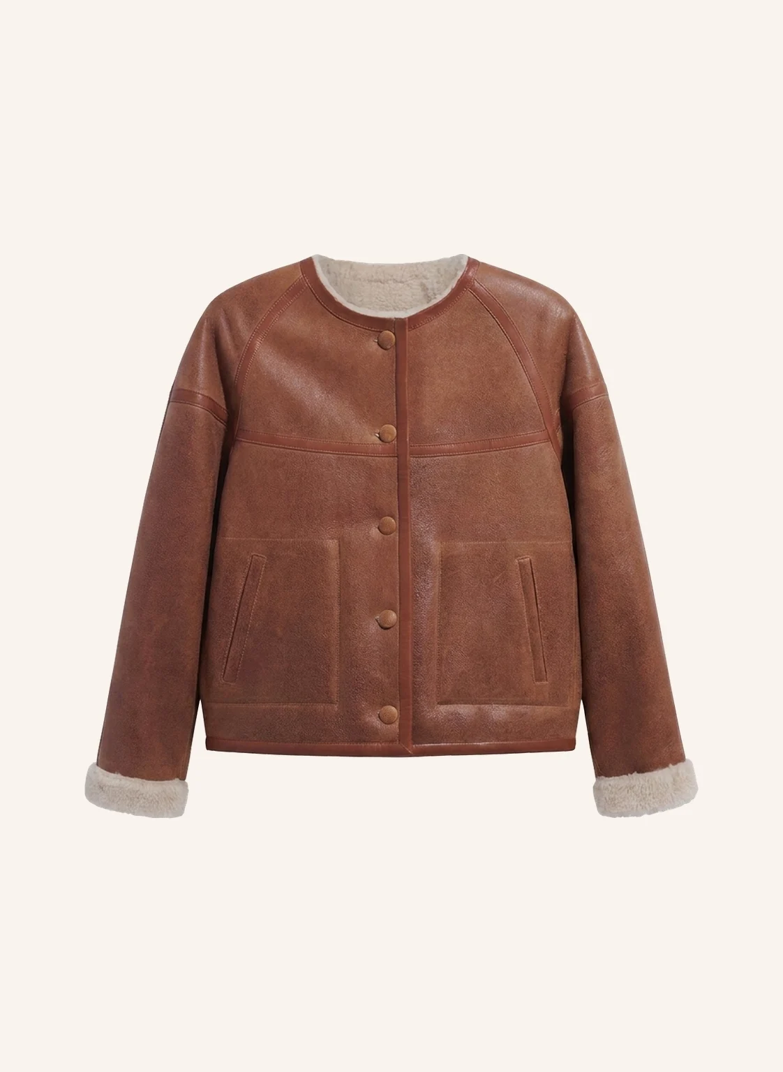 GERARD DAREL Jacke FAWN