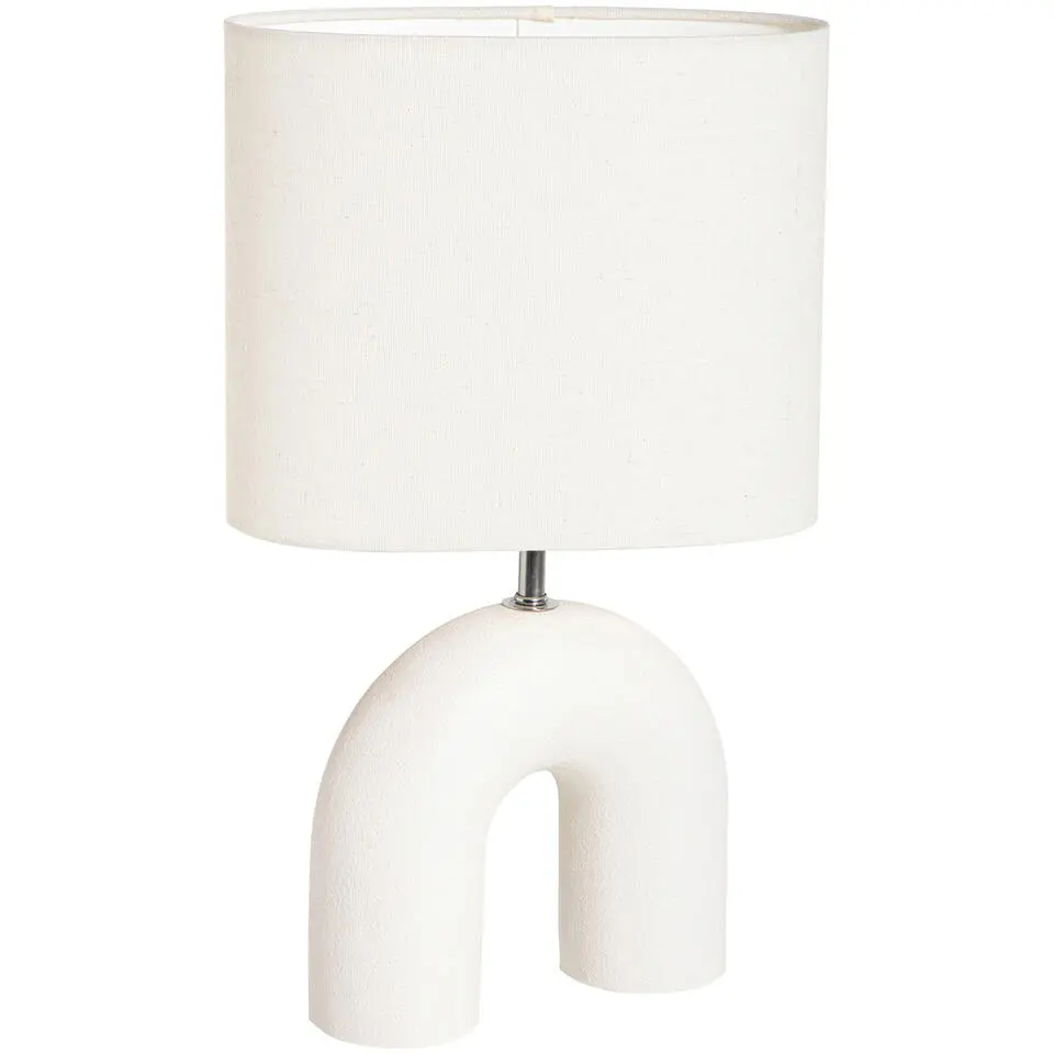 Lampvoet Senna - off-white - 27,5x20,5x7,5 cm