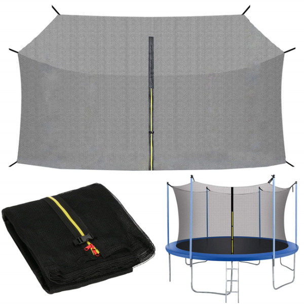 Siatka do trampoliny wewnętrzna z osłoną na sprężyny 244 cm 8 FT 6 słupków