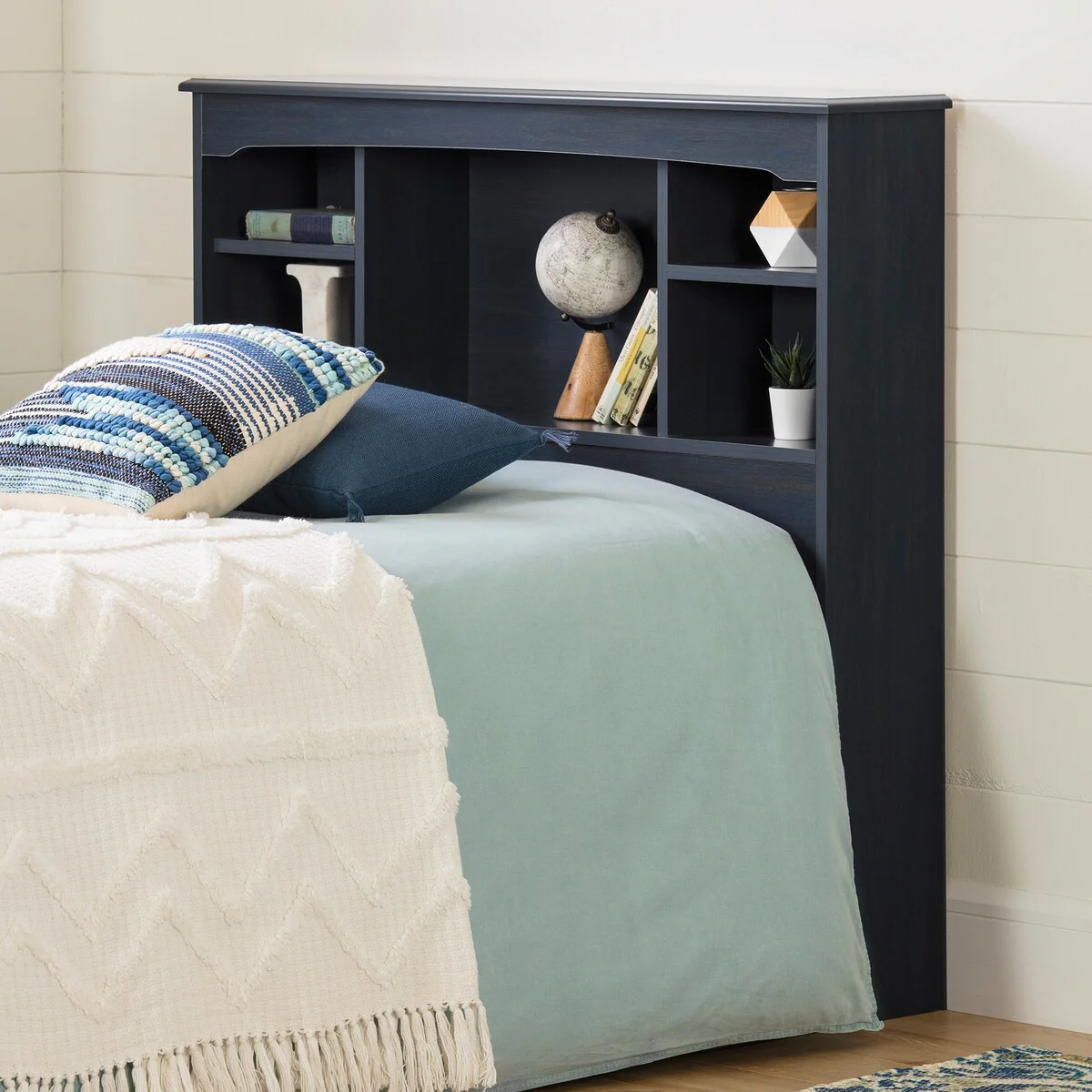 South Shore Navali Bookcase Headboard