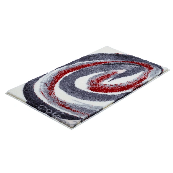 Badematte »Colani 42«, BxL: 60 x 100 cm, grau, aus 100% Polyacryl