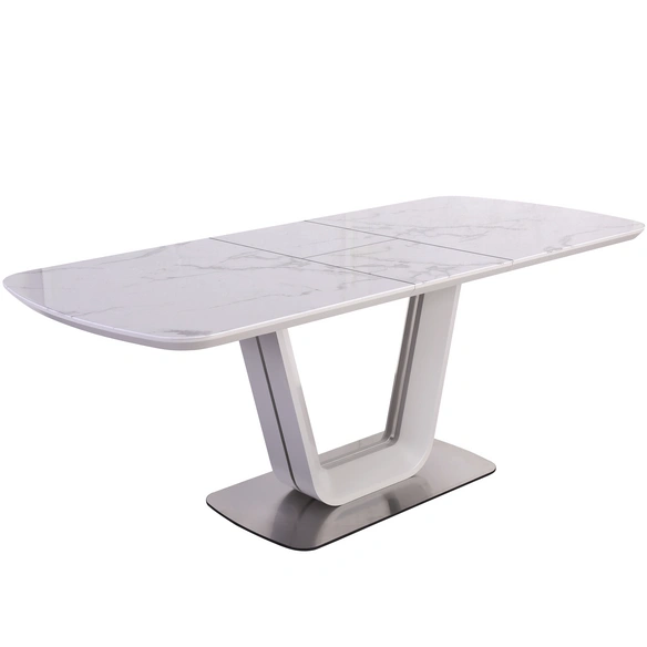Esstisch »Tisch«, BxT: 172,5 x 90 cm, mitteldichte_faserplatte_mdf|glas|stahl