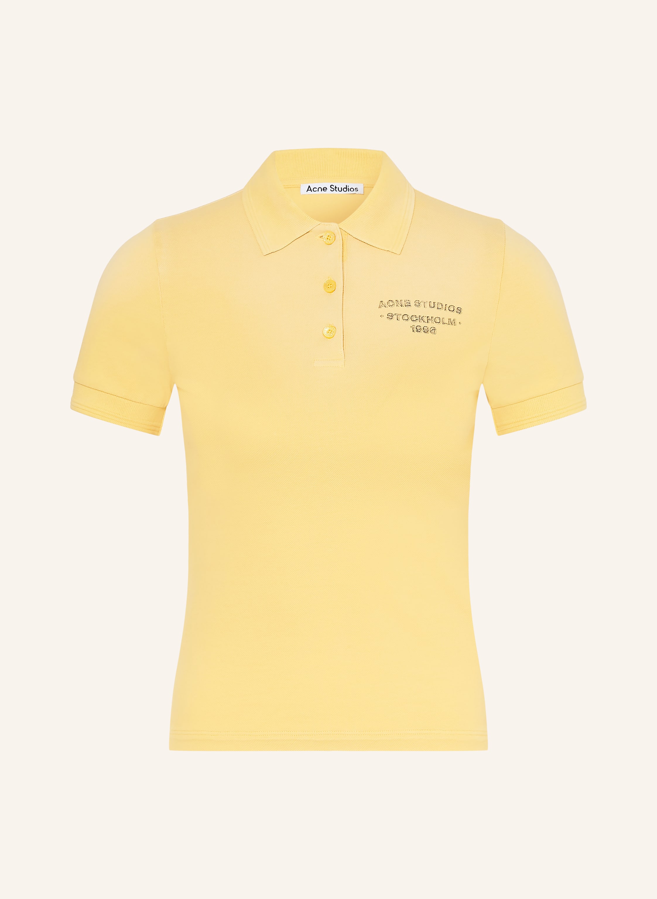 Acne Studios Piqué-Poloshirt