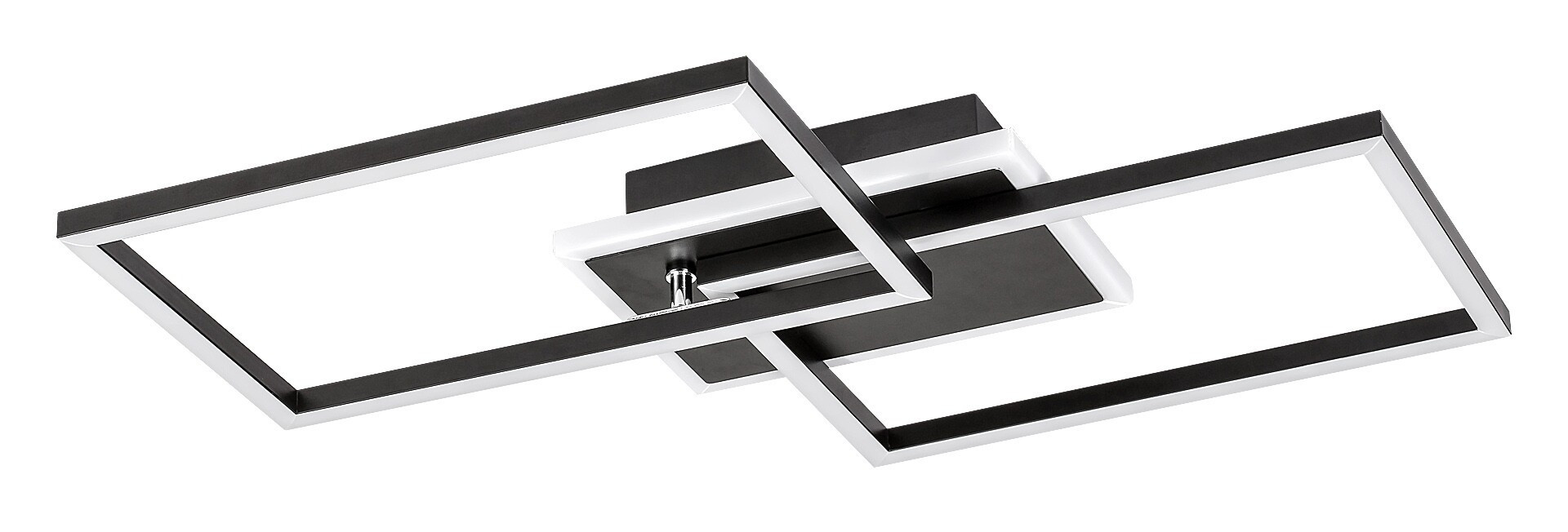 Lampa sufitowa Athelstan czarna matowa-biała LED 1x40W 3000K 2050lm Rabalux