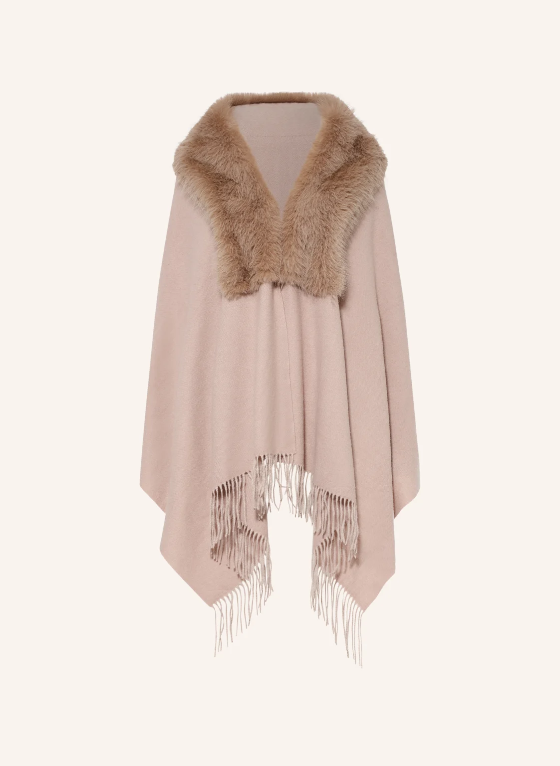 RINO & PELLE Cape WENDY mit Kunstfell