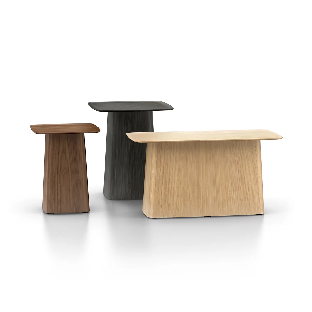 Vitra - Wooden Side Table, Nussbaum / klein