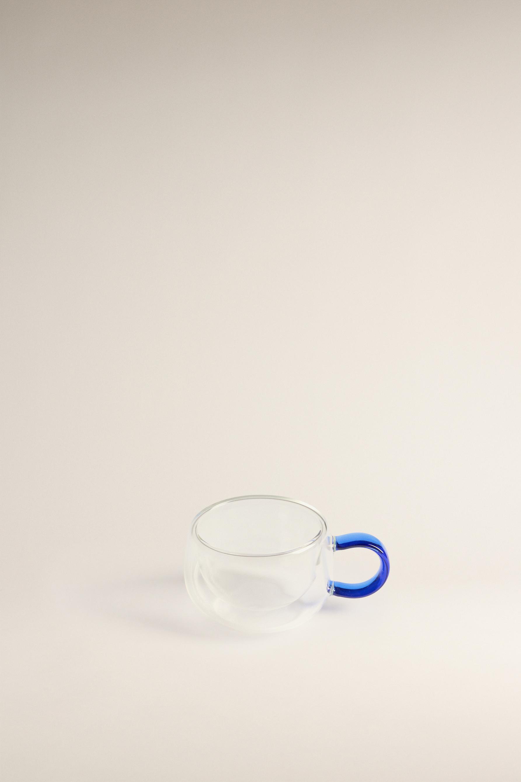 Taza doble pared borosilicato