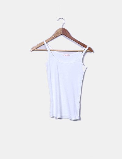 Camaïeu White t-shirt with straps