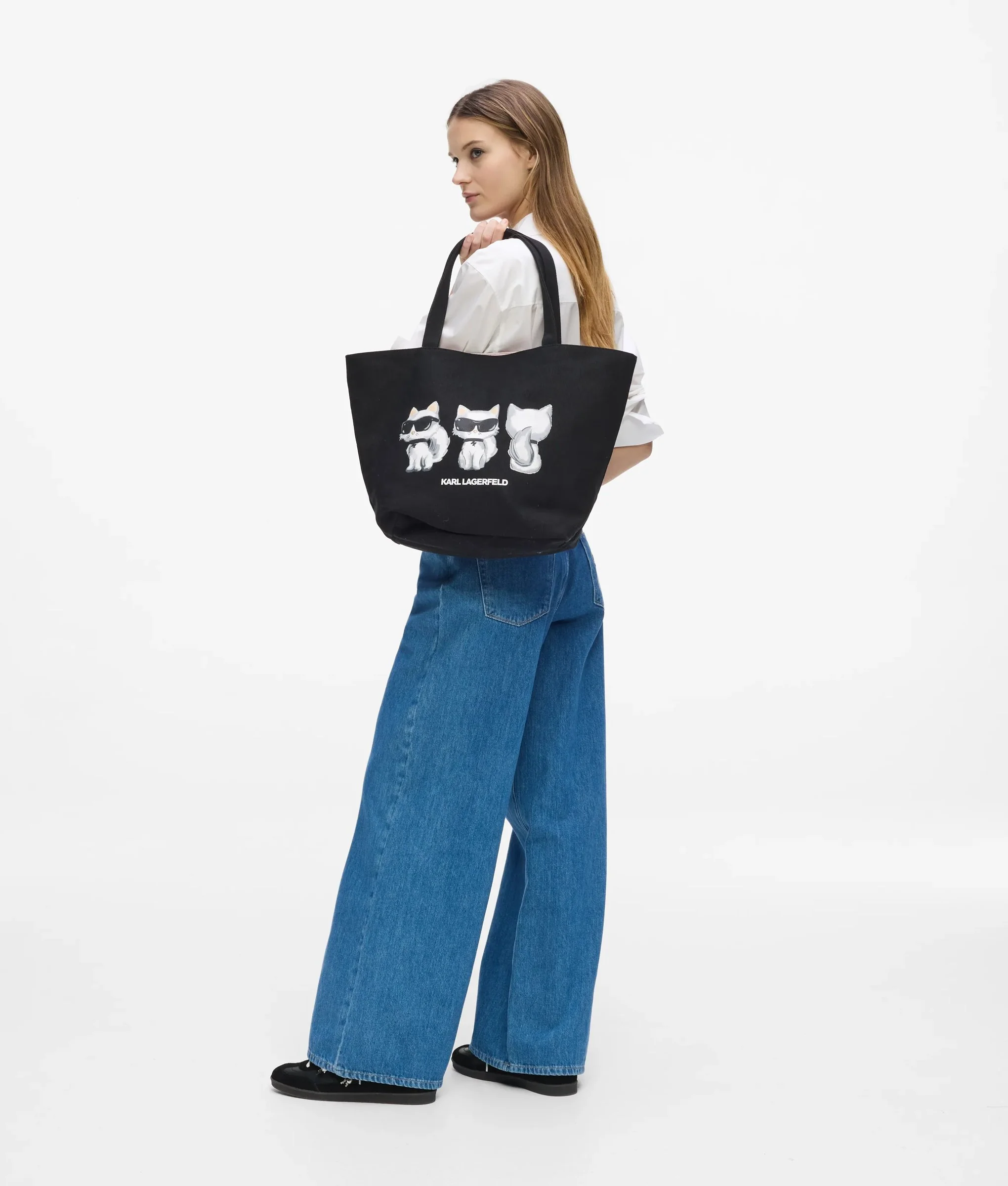 Sac cabas réversible Ikon Choupette